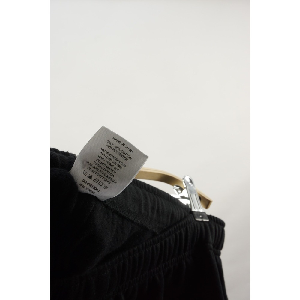 New Designs Untitled Circle U Untitled Men's 2XL x 33 Black White Fleece Joggers - Picture 7 of 8